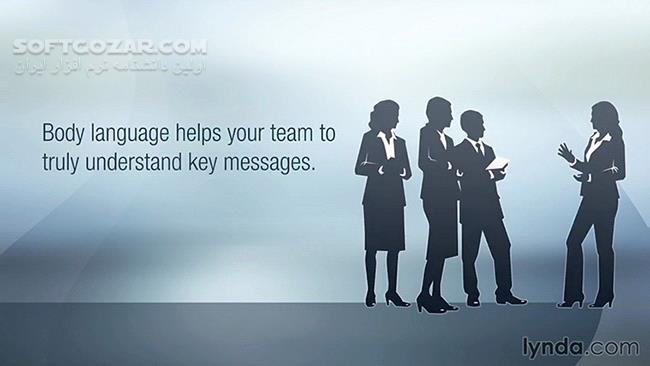 دانلود Lynda - Body Language for Leaders - دانلود فیلم آموزش اصول استفاده از زبان بدن برای رؤسا و مدیران - سافت گذر