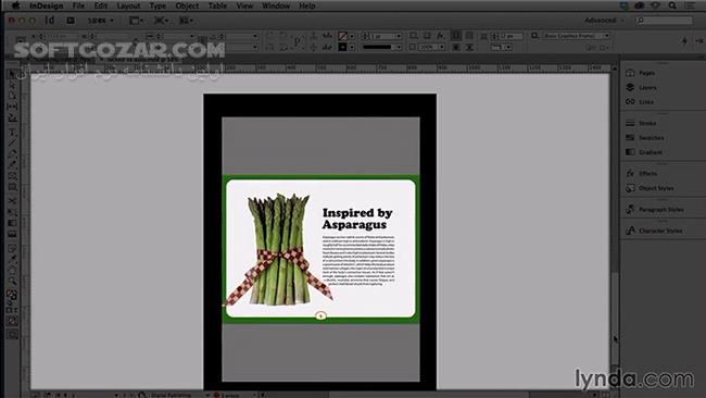 دانلود Lynda - Creating Fixed-Layout EPUBs with InDesign CC - دانلود فیلم آموزش ایجاد طرح‌بندی ثابت EPUB با نرم‌افزار این‌دیزاین سی‌سی - سافت گذر
