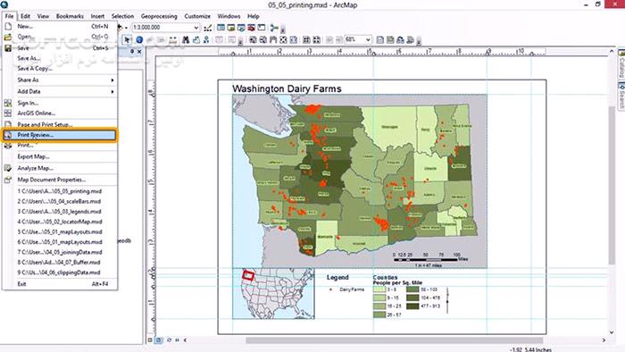 دانلود Lynda - Up and Running with ArcGIS - دانلود فیلم آموزش نرم‌افزار آرک‌جی‌آی‌اِس - سافت گذر