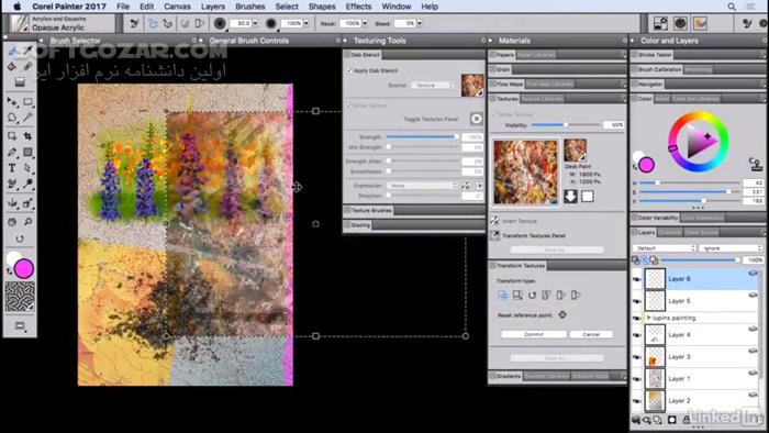 Lynda Corel Painter 2017 Essential Training تصاویر نرم افزار  - سافت گذر