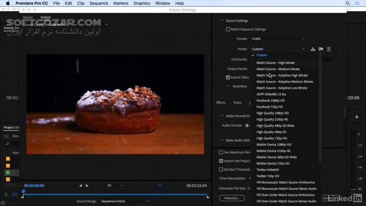 دانلود Lynda - Premiere Pro CC 2018 Essential Training: The Basics - دانلود آموزش پریمیر - سافت گذر