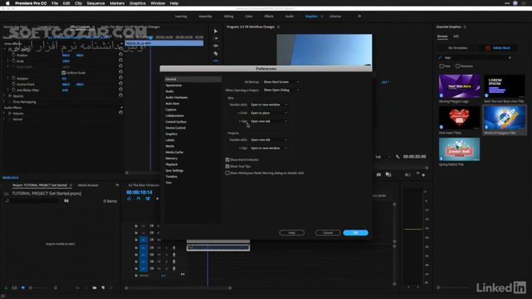 Lynda Premiere Pro CC New Features تصاویر نرم افزار  - سافت گذر