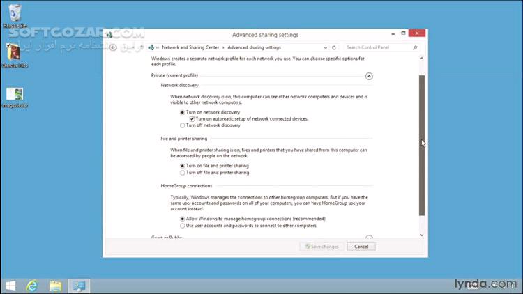 Lynda Windows 8 1 Essential Training تصاویر نرم افزار  - سافت گذر