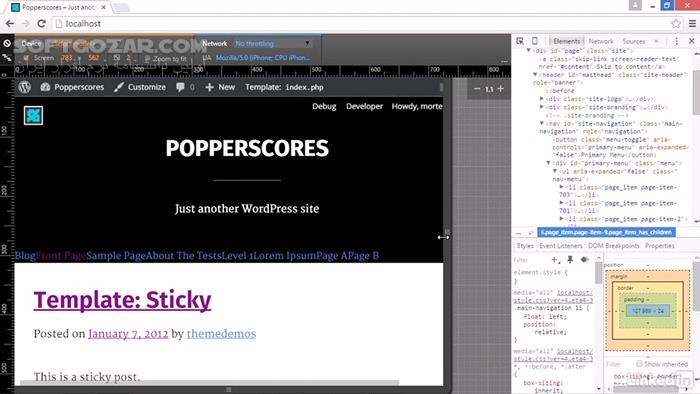 دانلود Lynda - WordPress- Building Themes from Scratch Using Underscores - دانلود فیلم آموزش ساخت قالب‌های سفارشی وردپرس با استفاده از Underscores - سافت گذر
