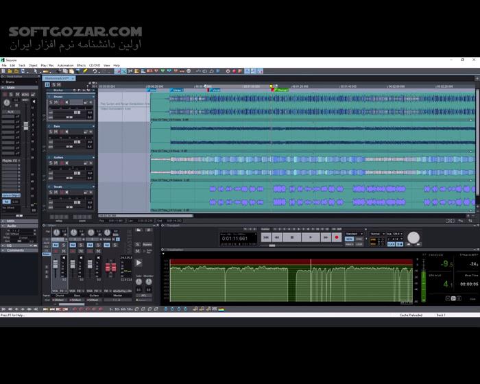 دانلود MAGIX Sequoia Pro 17.1.1 + Contents - دانلود ویرایش صدا - سافت گذر