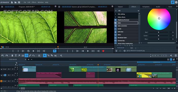 دانلود MAGIX Video Pro X15 21.0.1.205 - دانلود مجیکس ویدئو پرو - سافت گذر