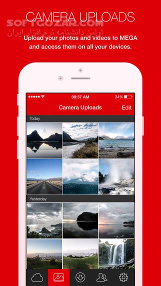 دانلود MEGA 15.6 for Android +8.0 - دانلود مگا آپلود برای اندروید - سافت گذر