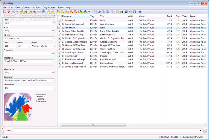 دانلود Mp3tag 3.28 Final / macOS 1.8.27 - دانلود ام پی تری تگ - سافت گذر