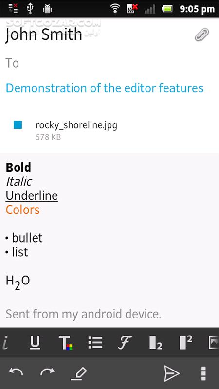 دانلود MailDroid Pro 4.92 for Android +3.0 - دانلود مدیریت ایمیل برای اندروید - سافت گذر