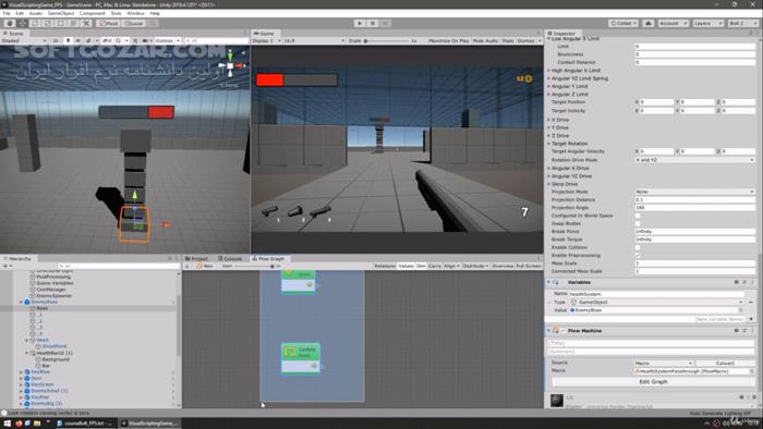 !Make Games without Code Master Visual Scripting in Unity تصاویر نرم افزار  - سافت گذر