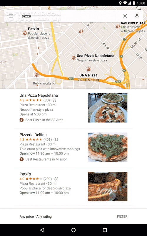 Google Maps 11 115 0103 for Android 6 0 تصاویر نرم افزار  - سافت گذر