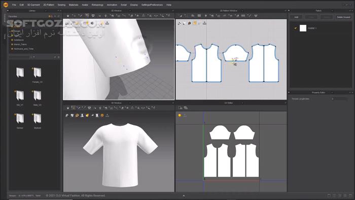 دانلود Marvelous Designer Personal 2024.1.71.49628 (x64) - دانلود طراحی لباس - سافت گذر