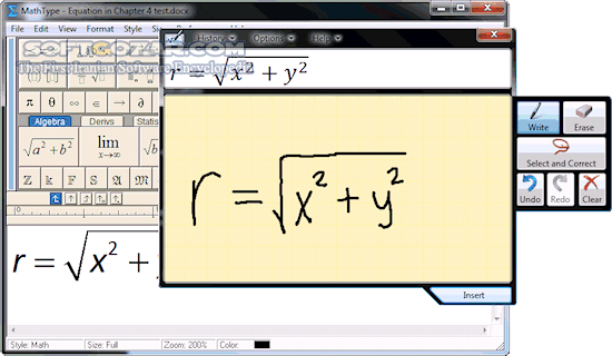 دانلود MathType 7.8.0 / macOS - دانلود بهترین نرم افزار برای تایپ علائم ریاضی - سافت گذر