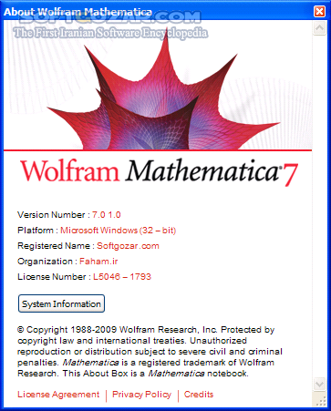 دانلود Wolfram Mathematica 14.0.0 / 13.3.1 / 12.3.1 / 11.3.0 / 9.0.0.0 Win/Mac/Linux - دانلود انجام محاسبات ریاضی در علوم و مهندسی متمتیکا - سافت گذر