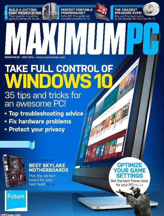 دانلود Maximum PC Magazine February 2016 - January 2017 + Specials 2016 - دانلود کتاب مجله ماکسیموم پی سی - سافت گذر