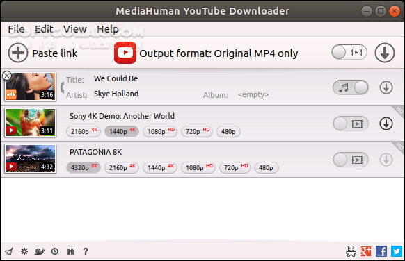 دانلود MediaHuman YouTube Downloader 3.9.11 + Portable - دانلود مدیاهیومن دانلودر یوتوب - سافت گذر