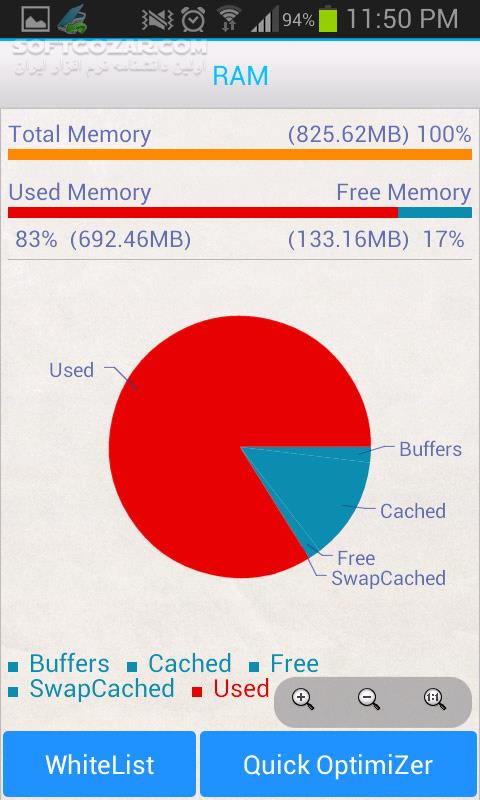 دانلود Memory Optimizer Pro 1.2.5 for Android +2.2 - دانلود بهینه سازی مموری برای اندروید - سافت گذر