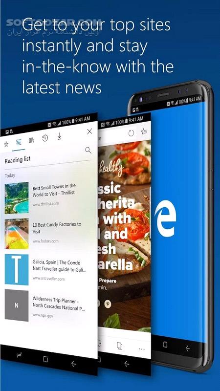 دانلود Microsoft Edge Preview 135.0.3179.85 For Android +4.4 - دانلود مایکروسافت اج برای اندروید - سافت گذر