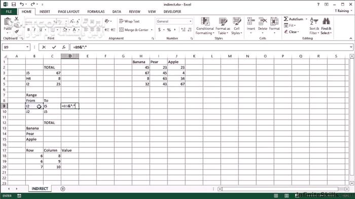 InfiniteSkills Microsoft Excel Advanced Formulas And Functions Training Video تصاویر نرم افزار  - سافت گذر