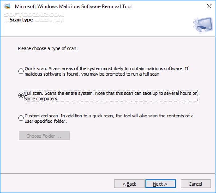 دانلود Microsoft Malicious Software Removal Tool 5.127 - دانلود حذف بدافزارها از ویندوز - سافت گذر