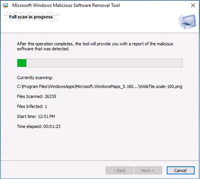 دانلود Microsoft Malicious Software Removal Tool 5.127 - دانلود حذف بدافزارها از ویندوز - سافت گذر