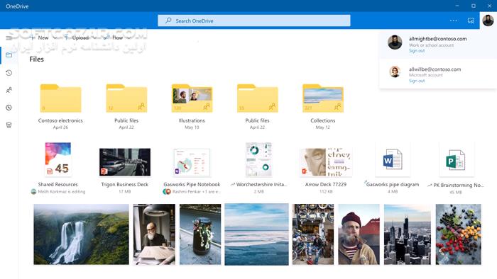 دانلود Microsoft OneDrive 23.246.1127.0002 - دانلود وان‌درایو - سافت گذر