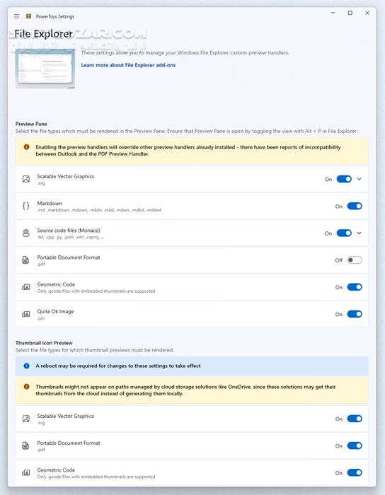 دانلود Microsoft PowerToys 0.90.1 - دانلود ابزارهای کاربردی برای ویندوز 10 - سافت گذر