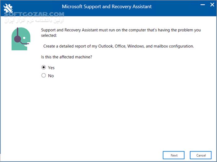 دانلود Microsoft Support and Recovery Assistant 17.01.2176.000 - دانلود رفع مشکلات ویندوز - سافت گذر