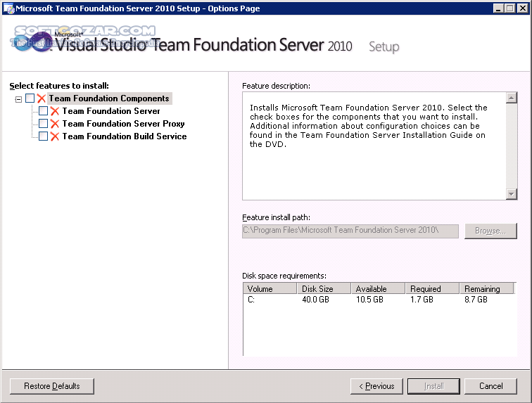 Microsoft Visual Studio Team Foundation Server 2010 x86 x64 تصاویر نرم افزار  - سافت گذر