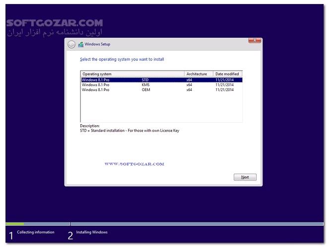 دانلود Windows 8.1 Pro/Enterprise January 2023 - دانلود ویندوز 8.1 - سافت گذر