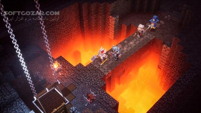 دانلود Minecraft Dungeons: Cloudy Climb - دانلود بازی ماینکرفت - سافت گذر