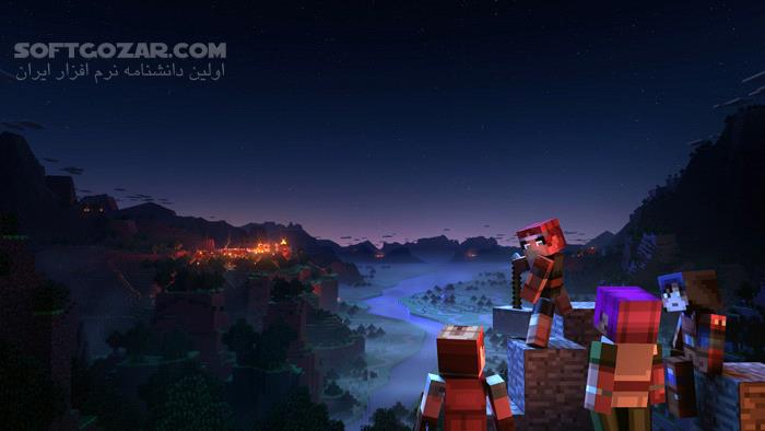 دانلود Minecraft Dungeons: Cloudy Climb - دانلود بازی ماینکرفت - سافت گذر