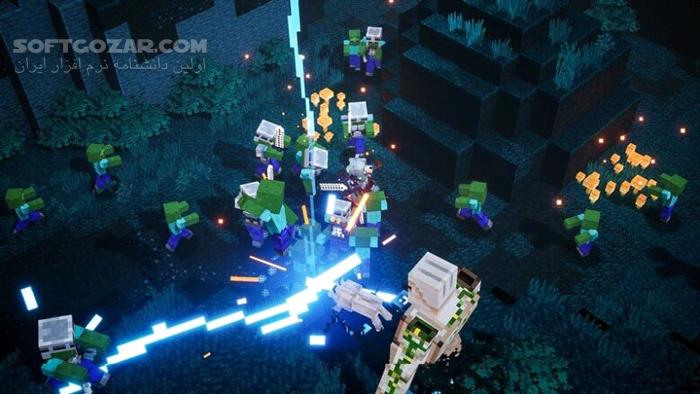 دانلود Minecraft Dungeons: Cloudy Climb - دانلود بازی ماینکرفت - سافت گذر