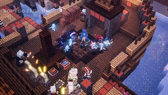 دانلود Minecraft Dungeons: Cloudy Climb - دانلود بازی ماینکرفت - سافت گذر