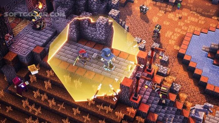 دانلود Minecraft Dungeons: Cloudy Climb - دانلود بازی ماینکرفت - سافت گذر