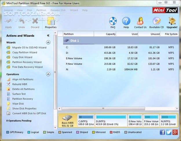 دانلود MiniTool Partition Wizard 12.9 Technician + WinPE ISO - دانلود پارتیشن بندی هارد - سافت گذر