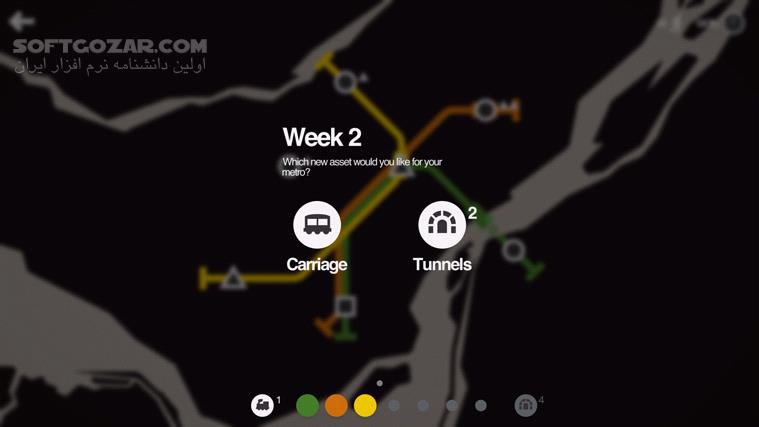 دانلود Mini Metro - دانلود بازی مینی مترو | شبیه‌ساز طراحی خطوط مترو - سافت گذر