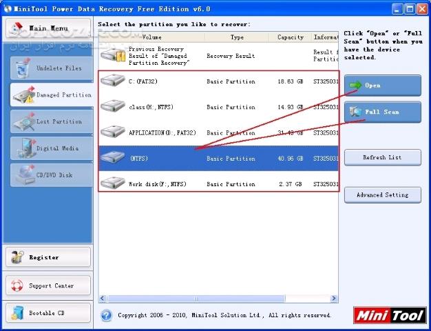 MiniTool Power Data Recovery 11 7 Technician WinPE ISO تصاویر نرم افزار  - سافت گذر