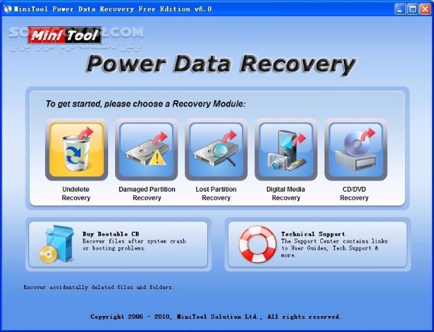 دانلود MiniTool Power Data Recovery 12.5 Business Technician + WinPE ISO - دانلود بازیابی فایل های پاک شده - سافت گذر