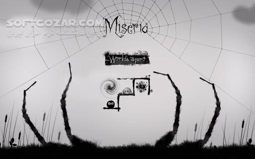 دانلود Miseria 1.05 for Android - دانلود بازی نجات گوی مشکی برای اندروید - سافت گذر