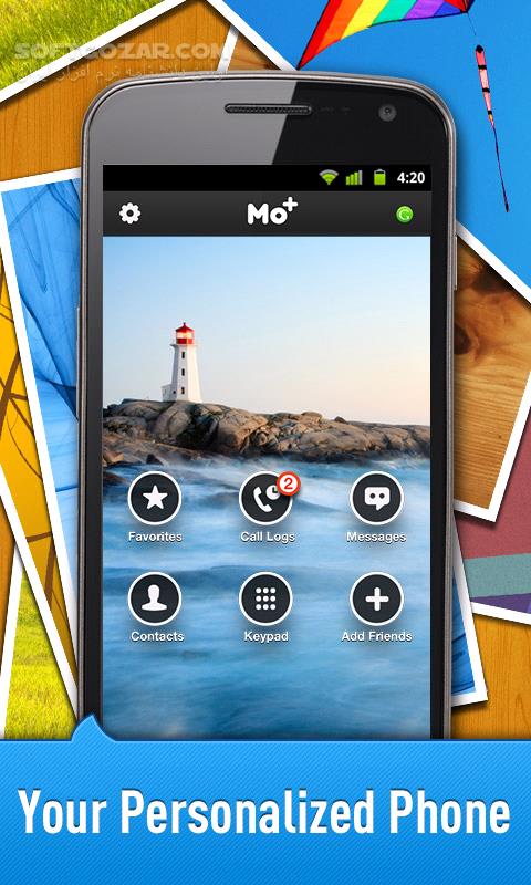 دانلود Mo+ 2.3.7 for Android +2.3 - دانلود تماس و پیام رایگان اینترنتی برای اندروید - سافت گذر