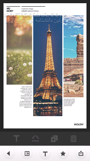 دانلود Moldiv - Collage Photo Editor 3.3 for Android +4.0 - دانلود برنامه ترکیب عکس ها برای اندروید - سافت گذر