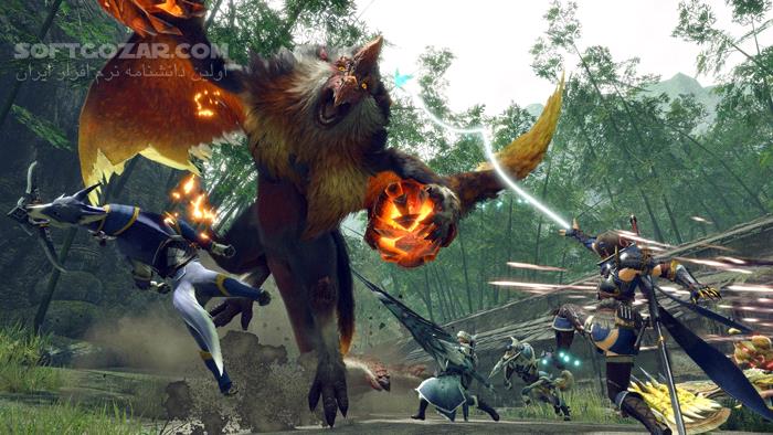 دانلود Monster Hunter Rise: Sunbreak – Deluxe Edition - دانلود بازی اکشن برای کامپیوتر - سافت گذر