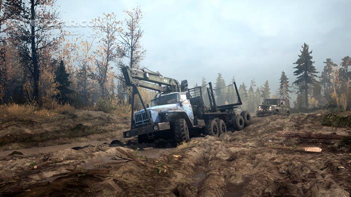 دانلود MudRunner - Old-timers + Update v20190807 - دانلود بازی شبیه ساز رانندگی با کامیون - سافت گذر