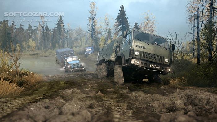 دانلود MudRunner - Old-timers + Update v20190807 - دانلود بازی شبیه ساز رانندگی با کامیون - سافت گذر