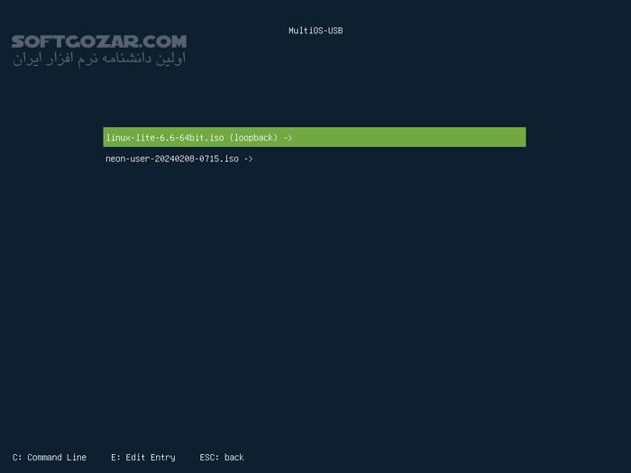 دانلود MultiOS-USB 0.9.7 - دانلود نصب چند سیستم عامل با فلش مموری - سافت گذر