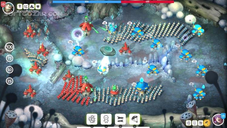 دانلود Mushroom Wars 2 + Update v2.4.0 - دانلود بازی اکشن و استراتژیک - سافت گذر