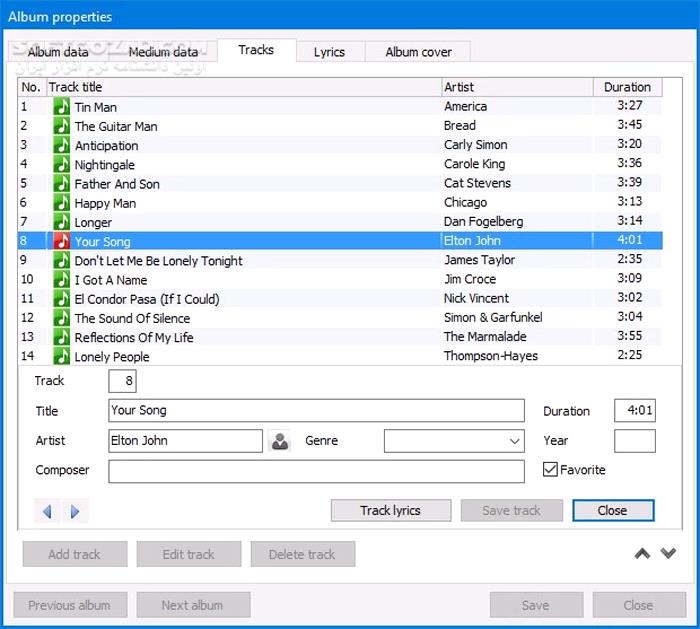 دانلود Music Collection 3.9.2.2 - دانلود آرشیو موسیقی - سافت گذر