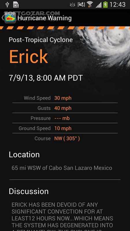 دانلود MyRadar Weather Radar Pro 8.58.1 For Android +8.0 - دانلود برنامه هواشناسی رادار برای اندروید - سافت گذر