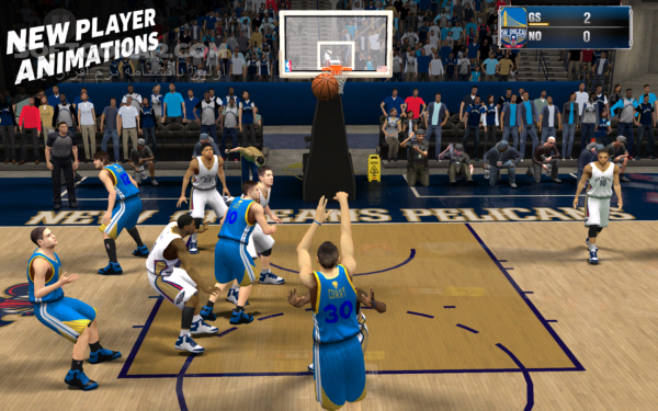 دانلود NBA 2K17 0.0.27 / 2K16 0.0.29 / 2K15 1.0.0.58 for Android +4.2 - دانلود بسکتبال زیبای NBA برای اندروید - سافت گذر